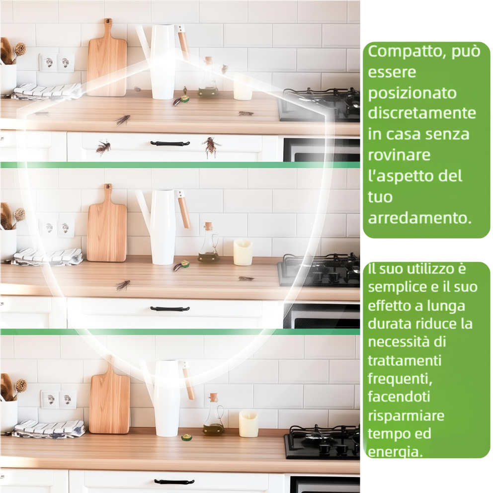 Repulsif contro gli scarafaggi – Protezione rapida e sicura fino a 90 giorni - Swaft shop